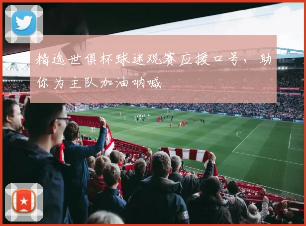 精选世俱杯球迷观赛应援口号，助你为主队加油呐喊